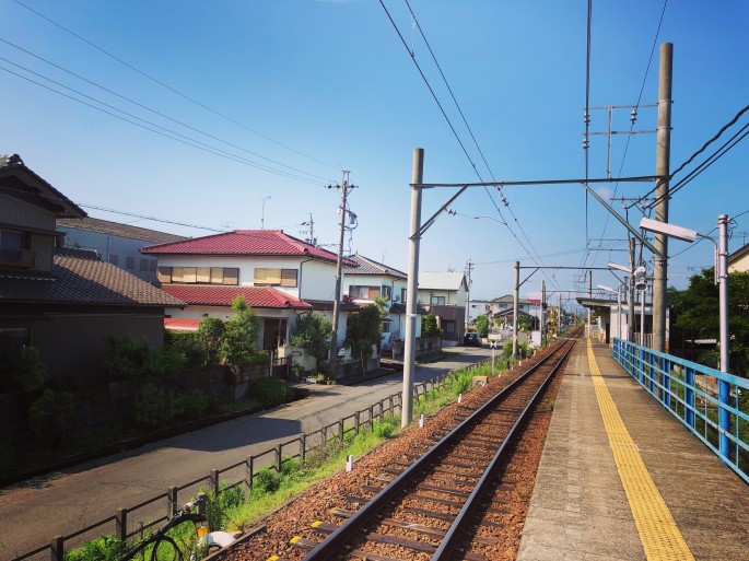 竹鼻線・須賀駅から出発